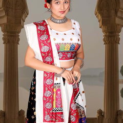 Traditional Kalamkari Print Lehenga Set