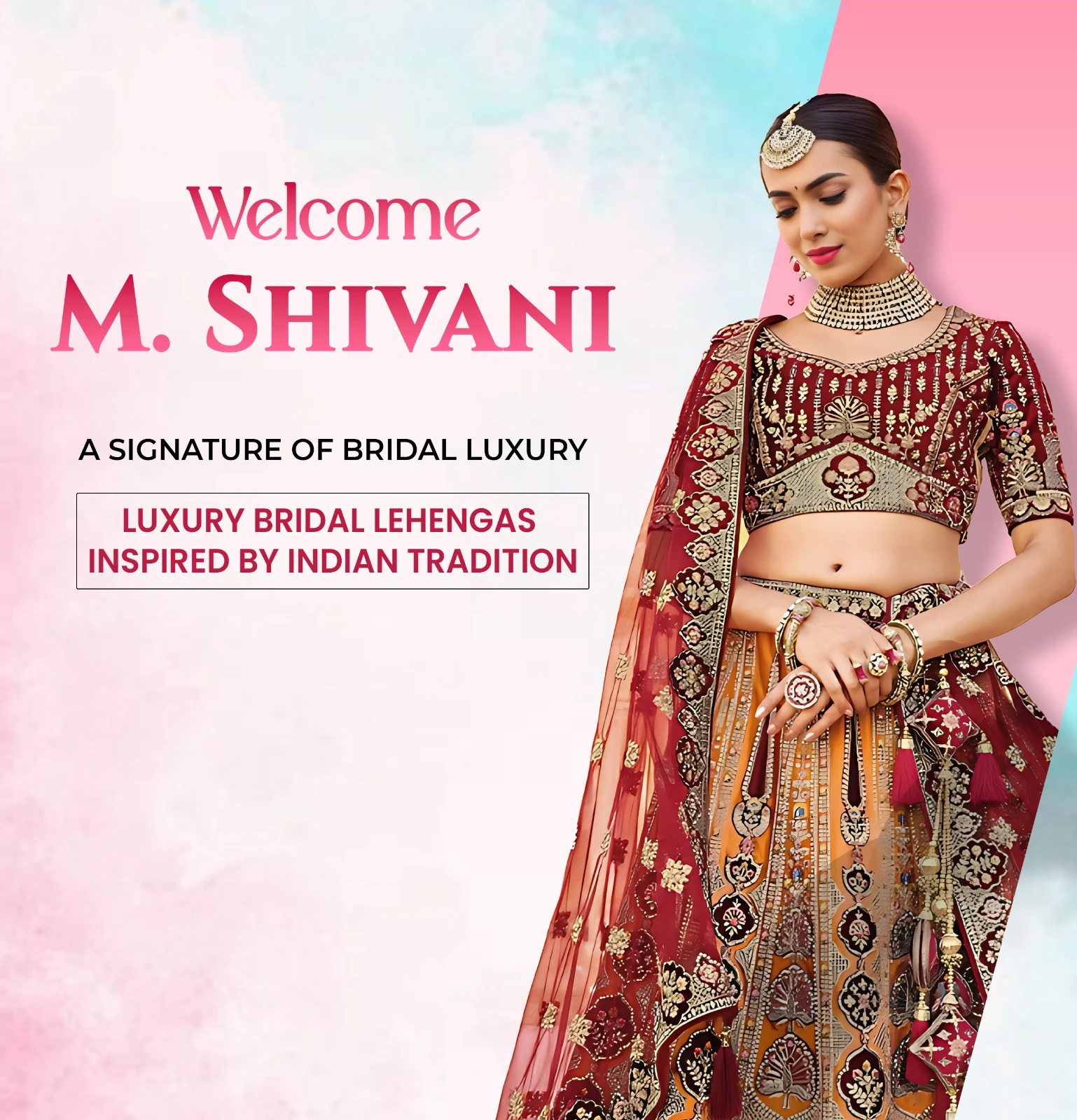 M Shivani Lehenga – Surat Bridal Manufacturer